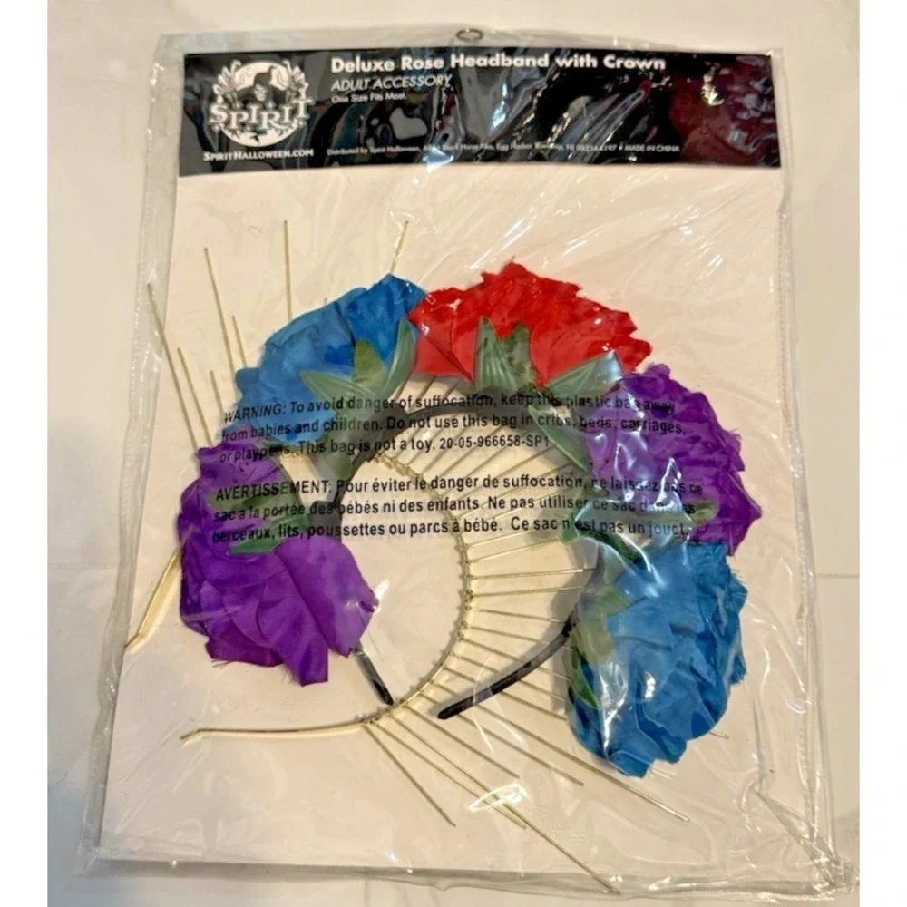 Rose Headband Headband & Floral Crown Halloween Costume Headband Spirit